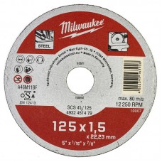 Отрезной диск Milwaukee по металлу SCS 41 